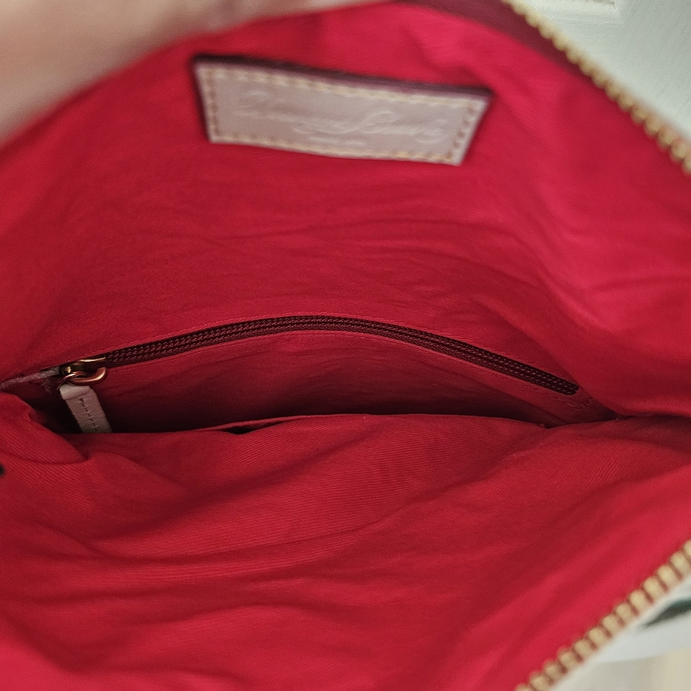 Dooney & Bourke Florentine Leather Crossbody Clutch - Picture 6 of 8